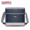 Saneng Cross-border Oxford Cloth insulated Bag, outdoor portable picnic ice pack, thickened folding meal delivery bag, wine bag in stock details Picture